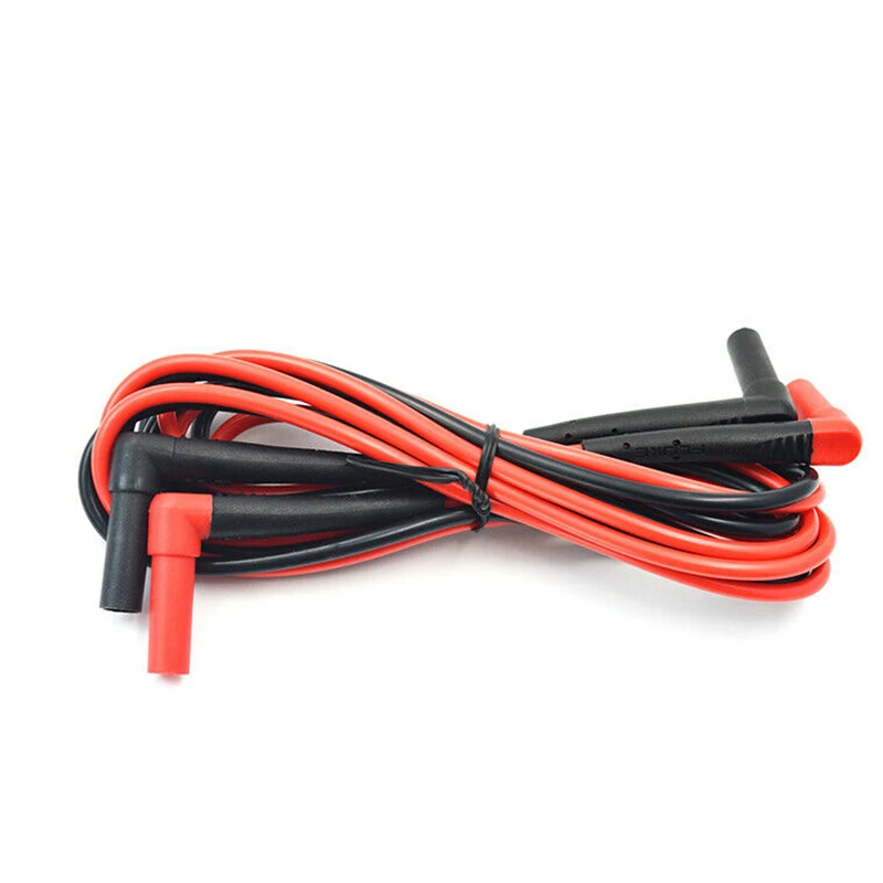 ZIBOO TL222 SureGrip силиконовые изолированные Тестовые провода правый угол