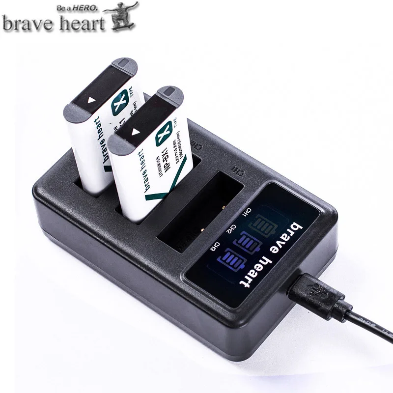 Горячая 3x NPBX1 bateria NP BX1 np bx1 батарея + зарядное устройство для Sony DSC RX1 RX100 AS100V M3 M2 HX300