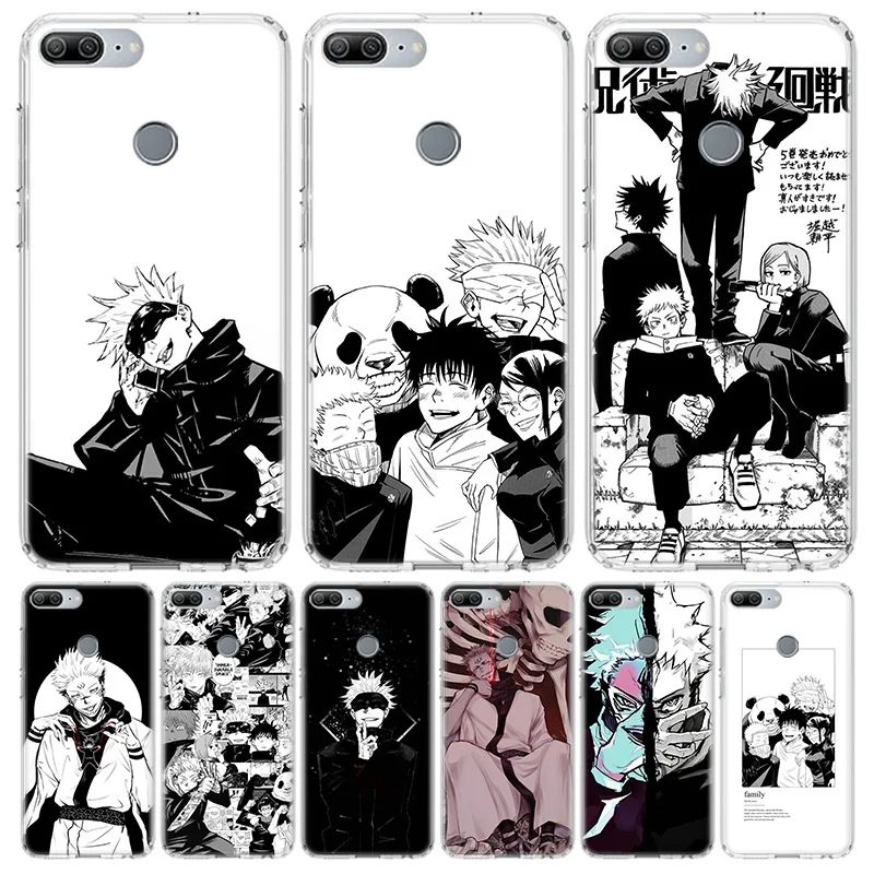 

Anime Jujutsu Kaisen Soft Phone Case For Huawei Honor 10 Lite 9 20 8S 8X 9X Y5 Y6 Y7 Y9S P Smart Z 2019 7A 7X 8A Pro Coque Cover