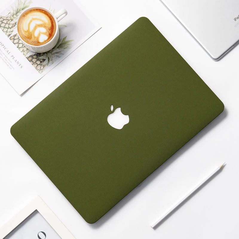 

Laptop Case For Macbook Air 13 A2337 A2179 2020 Cream feel A2338 M1 Chip Pro 13 12 11 15 A2289 New Touch Bar for Mac book Pro