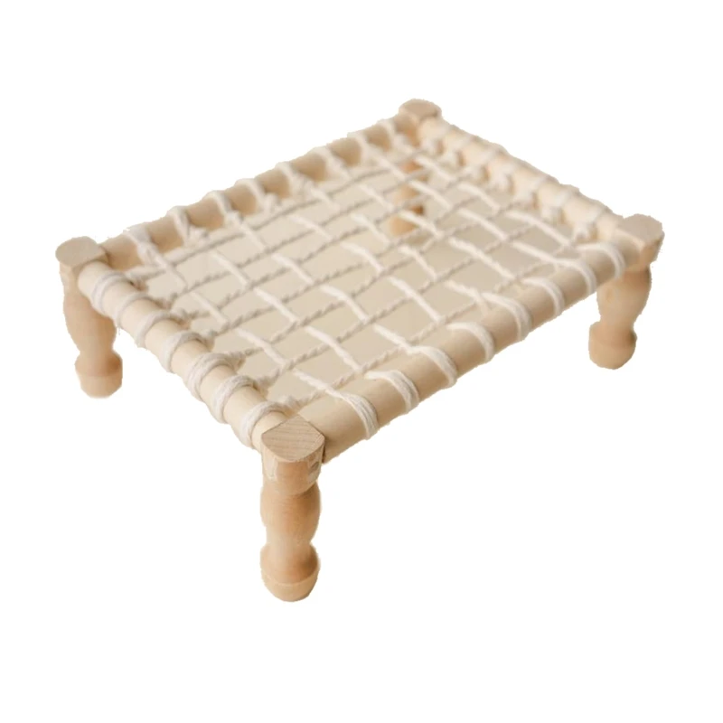 

Fotografie Baby Props Vintage Newborn Photography Props Baby Posing Sofa Bed Q1FE