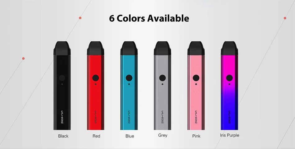 Стартовый набор Uwell Caliburn Pod с 520 мАч встроенным аккумулятором 2 мл картриджем Pod электронная сигарета Vape испаритель