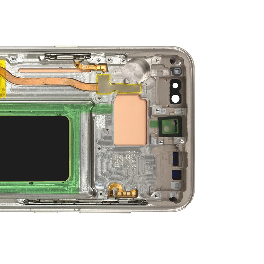Для samsung Galaxy S8 G950F G950FD G9500 G950U ЖК-дисплей протестированный рабочий сенсорный экран рамка в сборе