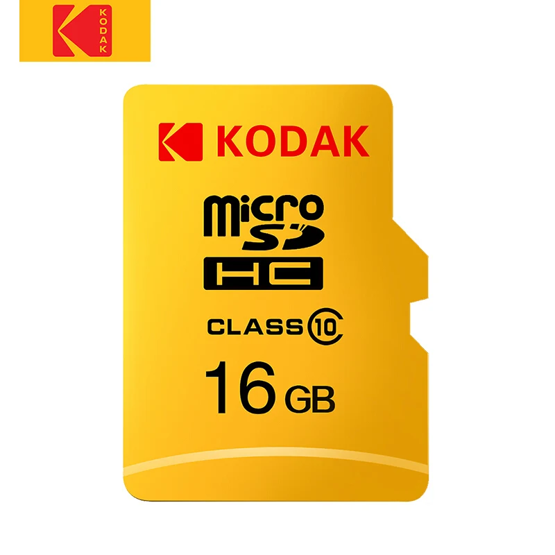 Kodak микро сд microsdxc 16ГБ 32ГБ 64ГБ 128ГБ сд карта U1 U3 флеш TF карта памяти флешка на камера смартфон микро планшет видеорегистратор автомобильный карта памяти для телефона скидки распродажа горящие товары - Емкость: U1 16GB