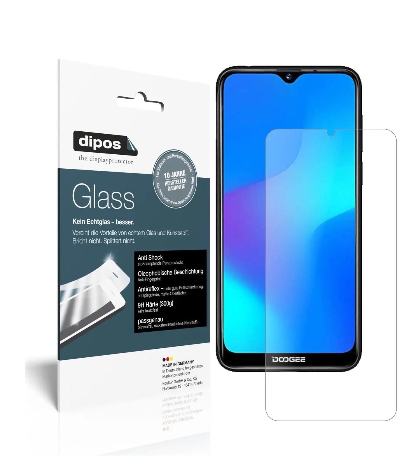 Закаленное стекло Для Doogee Y8 Защита экрана для телефона защитное закаленное