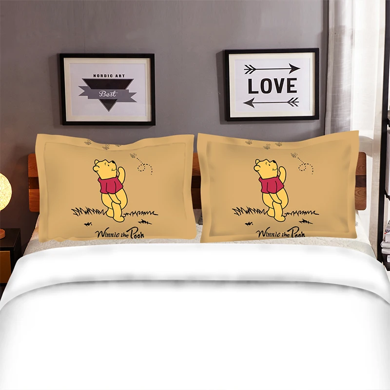 Винни-Пух розовое стеганое одеяло принцессы для девочек 2/3 предмета Белоснежка