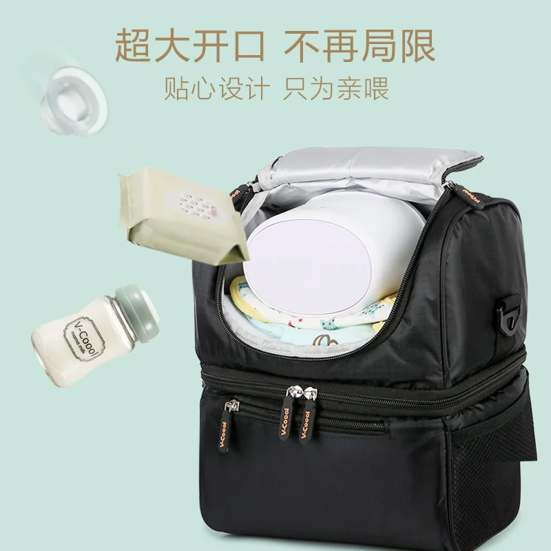 Стеганая водонепроницаемая сумка Оксфорд 600D ланч бокс алюминиевая фольга ковш