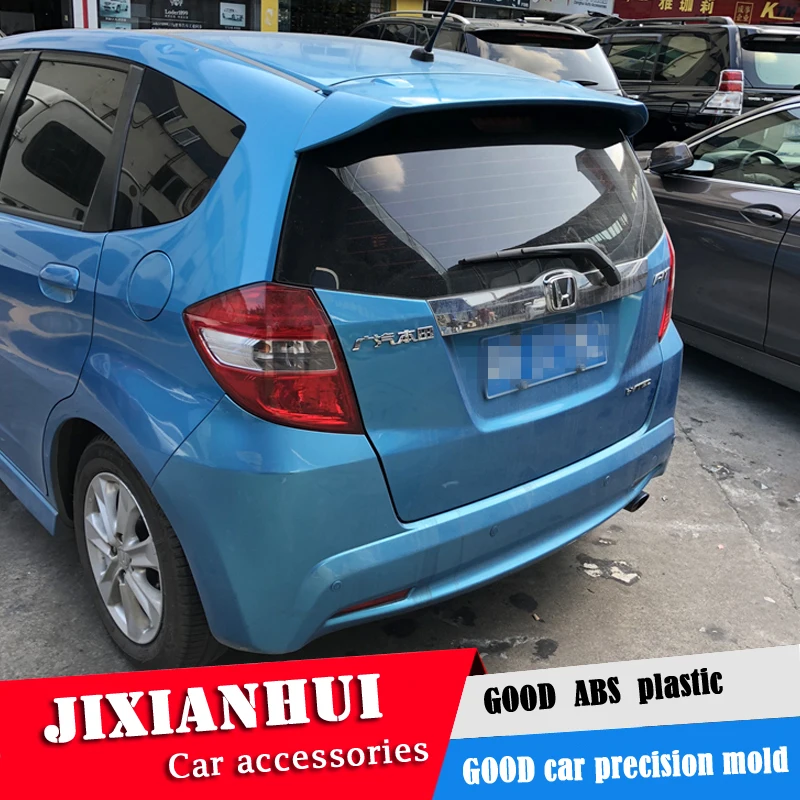 Спойлер для Honda Jazz yck 2008-2013 АБС-пластик цвет заднего крыла автомобиля | Автомобили