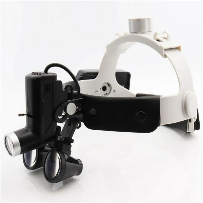 Высококачественный беспроводной осветитель для фар 5 Вт медицинский Налобный