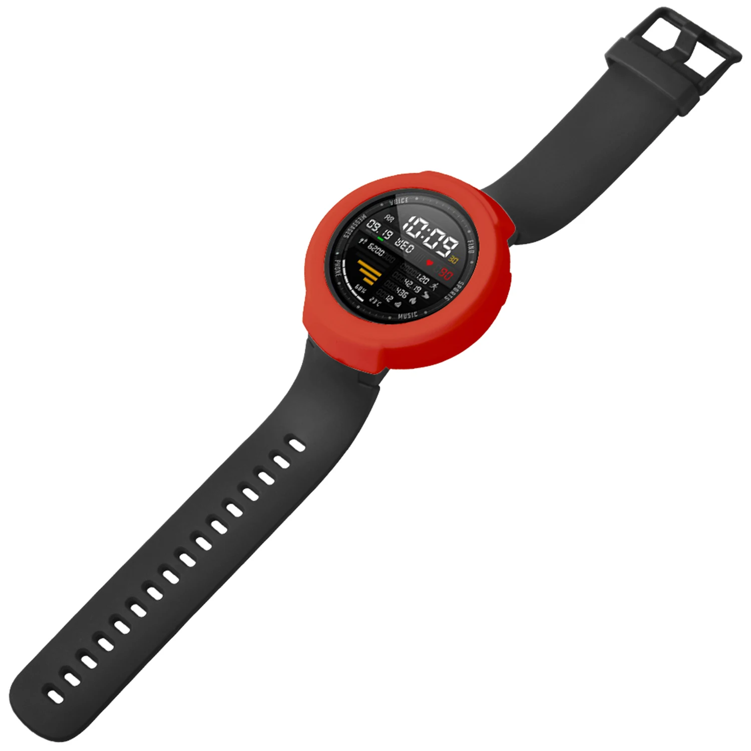 Gosear мягкий силиконовый защитный чехол с полным покрытием корпуса для Xiaomi Huami Amazfit