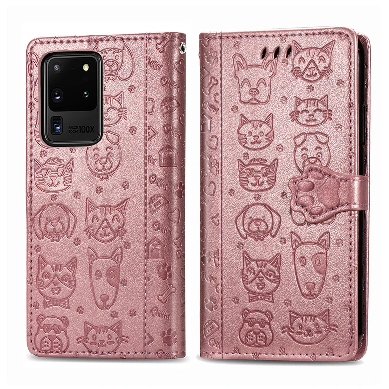 Чехол для Samsung Galaxy S8 S9 S10 S20 Plus Ultra A01 A51 A71 A11 A21 A41 A50 A70 A20S M31 кожаный чехол-кошелек Etui |
