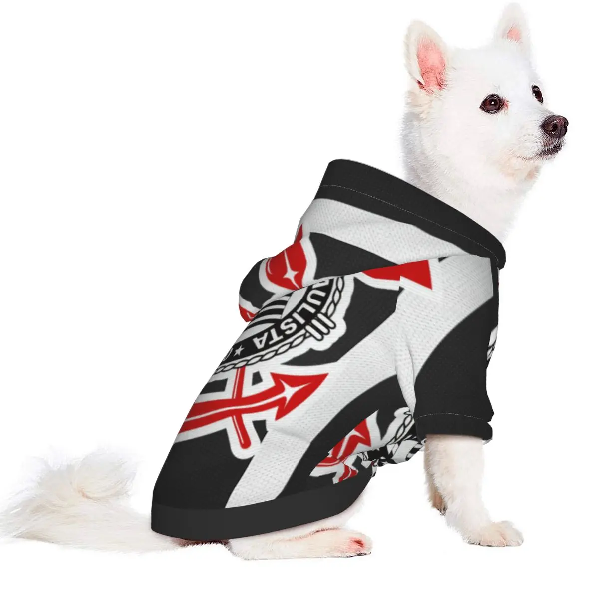 

Коринтианс Паулиста 500, одежда для собак, толстовки для собак, костюм для собак, куртка для собак, одежда для домашних животных