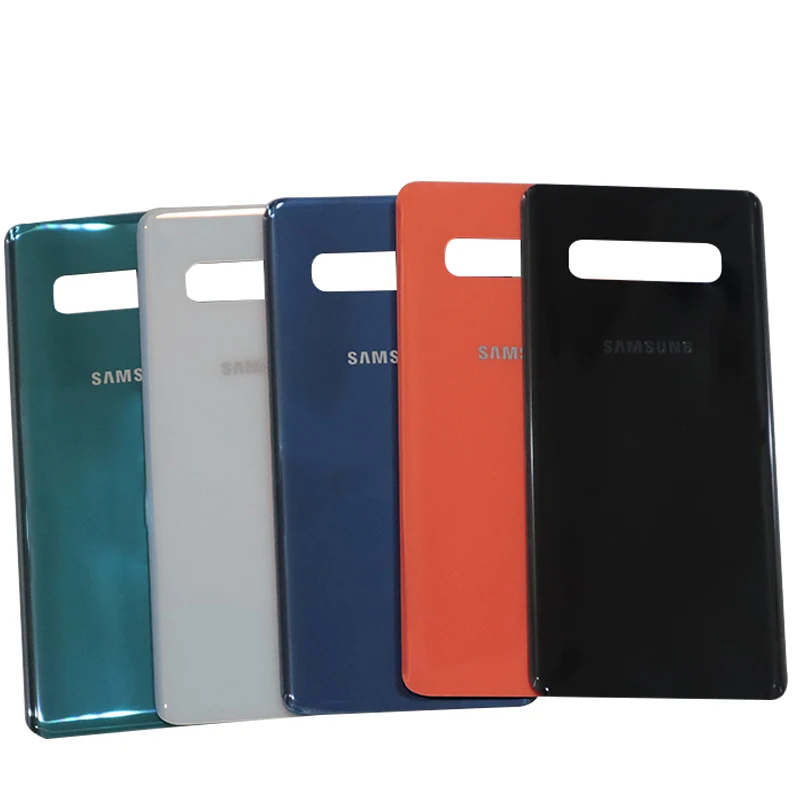 Оригинальная задняя крышка батарейного отсека Samsung Galaxy S10 +/S10 Plus G9750 заднее стекло