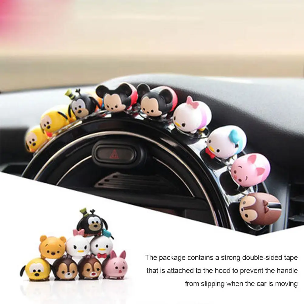 Автомобиль милое украшение куклы инновационный автомобиль центральной консоли