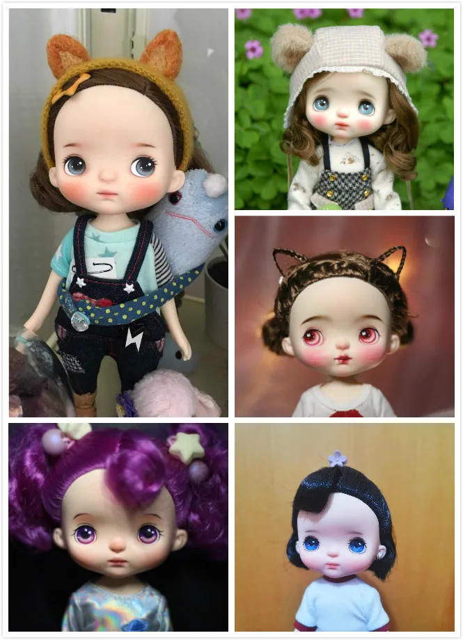 Индивидуальное лицо для кукольных кукол куклы 16 см как кукла холал|Куклы| |