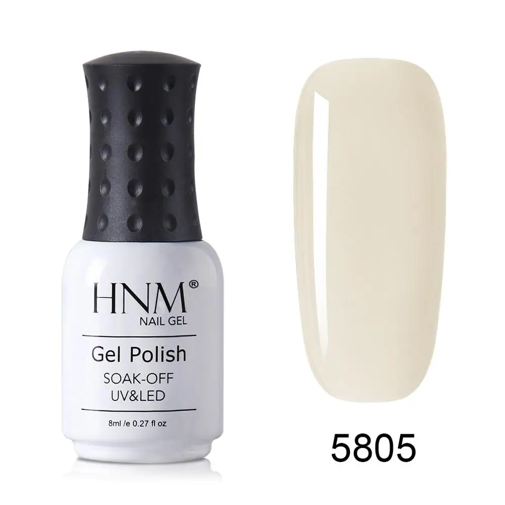 HNM 8 мл ледниковый черный уф-гель для ногтей Narl Art Soak Off гибридный лак светодиодный полуперманентная краска лаковая эмаль - Цвет: 5805