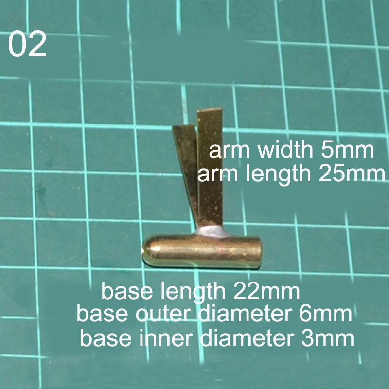 1 шт. латунь вал Кронштейн держатель Внутренний диаметр 3 мм/4 мм Пропеллер стойки