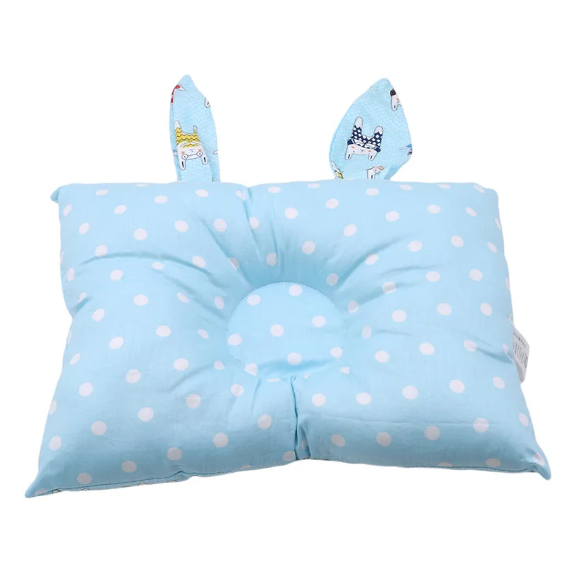 

Cotton Cute Rabbit Ear Baby Pillow Prevent Flat Head Pillows Newborns Baby Room Decorative Pillows Baby Soft Shaping Pillows