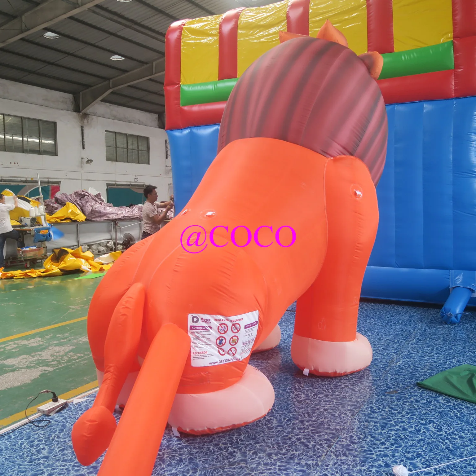 Бесплатная доставка до двери 3 м 10 футов мультяшный лев на продажу мультяшная