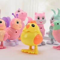 wind up chain chick kawaii toys pig chicken cow frog duck cartoon anime doll toy christmas birthday gift for children