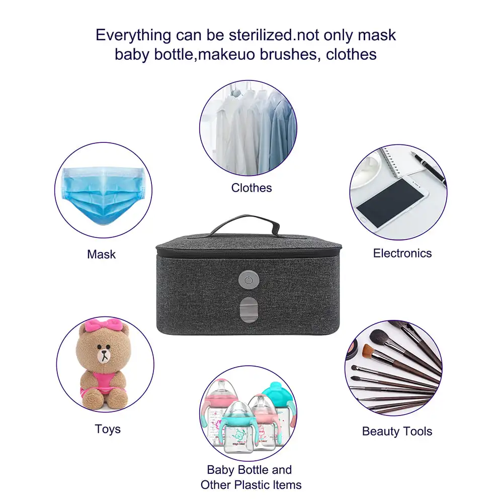 UVC сумка для путешествий на открытом воздухе светодиодный ультрафиолетовый