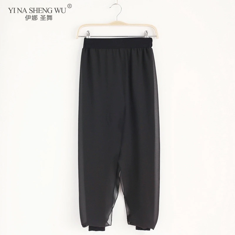 Штаны для танцев женский костюм танца живота шифоновые шаровары размера плюс