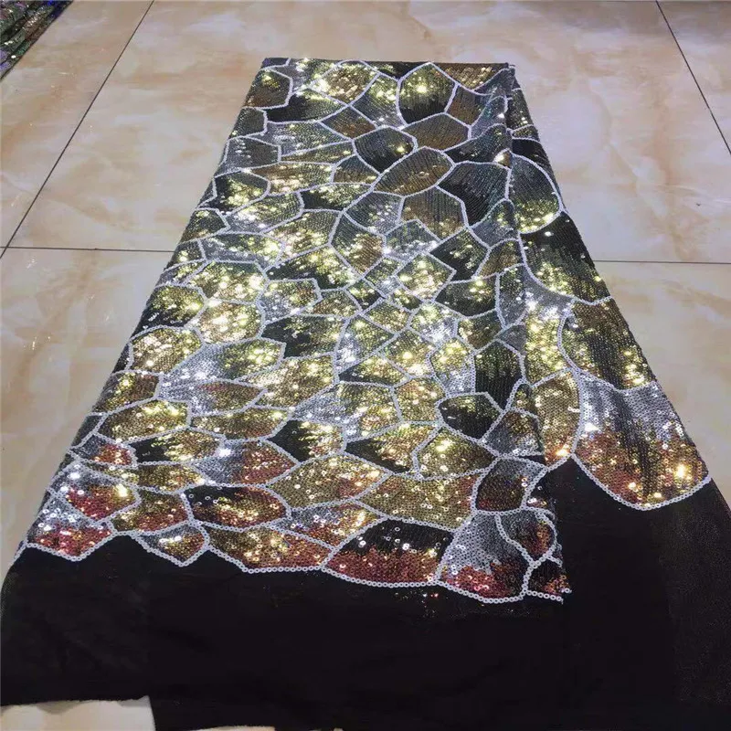 Королевская Синяя африканская кружевная ткань 2018 высокое качество 3d Цветочная с