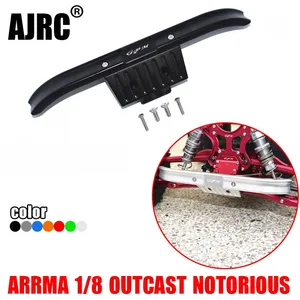 ARRMA 2019 Новый 18 пресловутый 6S BLX OUTCAST 6S BLX-ARA106060 алюминиевый сплав передний бампер AR320363