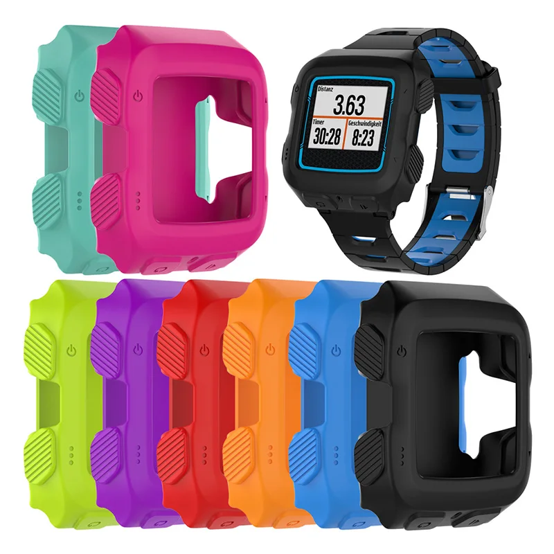 

1PCS Silicone Case Screen Protective Smart Watch Scratch-Resistant Accessories For Garmin Forerunner 920XT GPS Sports SmartWatch