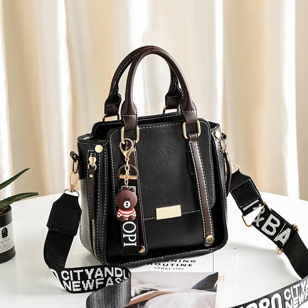 PinShang Woman Stylish Handle Pouch All-matching Chic Belt Decoration Bag Cross-body Satchel | Багаж и сумки