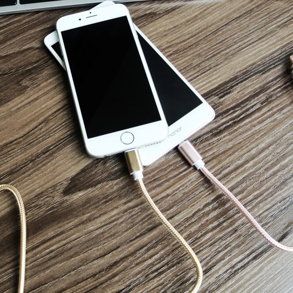 Кабель Micro USB 2 А 1 м адаптер для быстрой зарядки и передачи данных мобильный