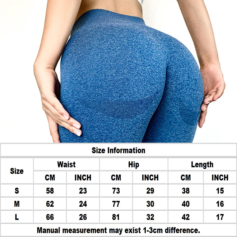 

BINAND High Waist Sports Shorts Push Up Yoga Leggings Running Shorts Women Seamless Workout Tights Fitness Leggings Gym Shorts