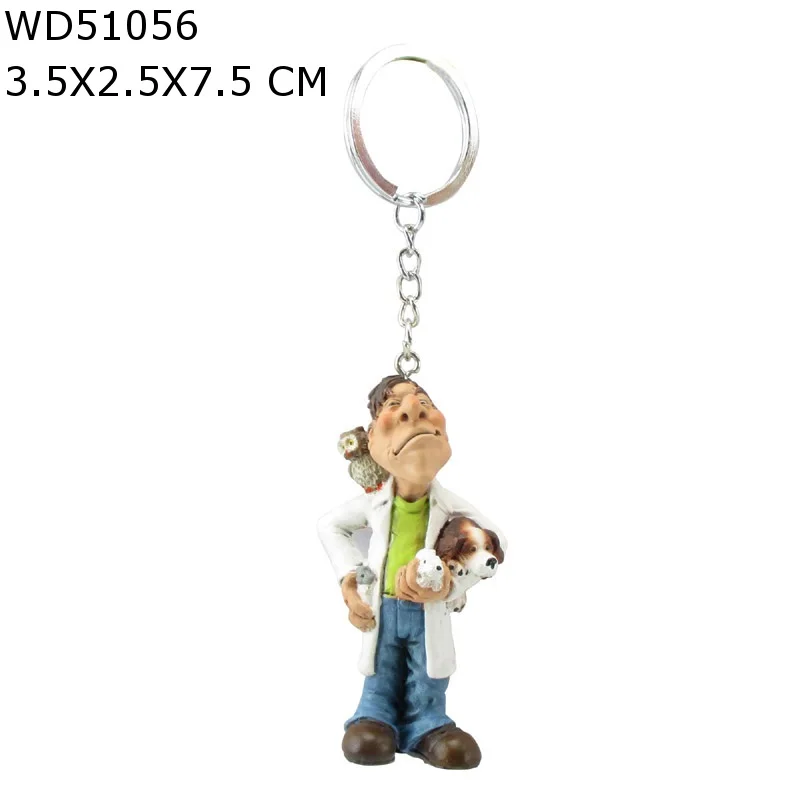 

Veterinary Figured Trinket Sculpture Keychain