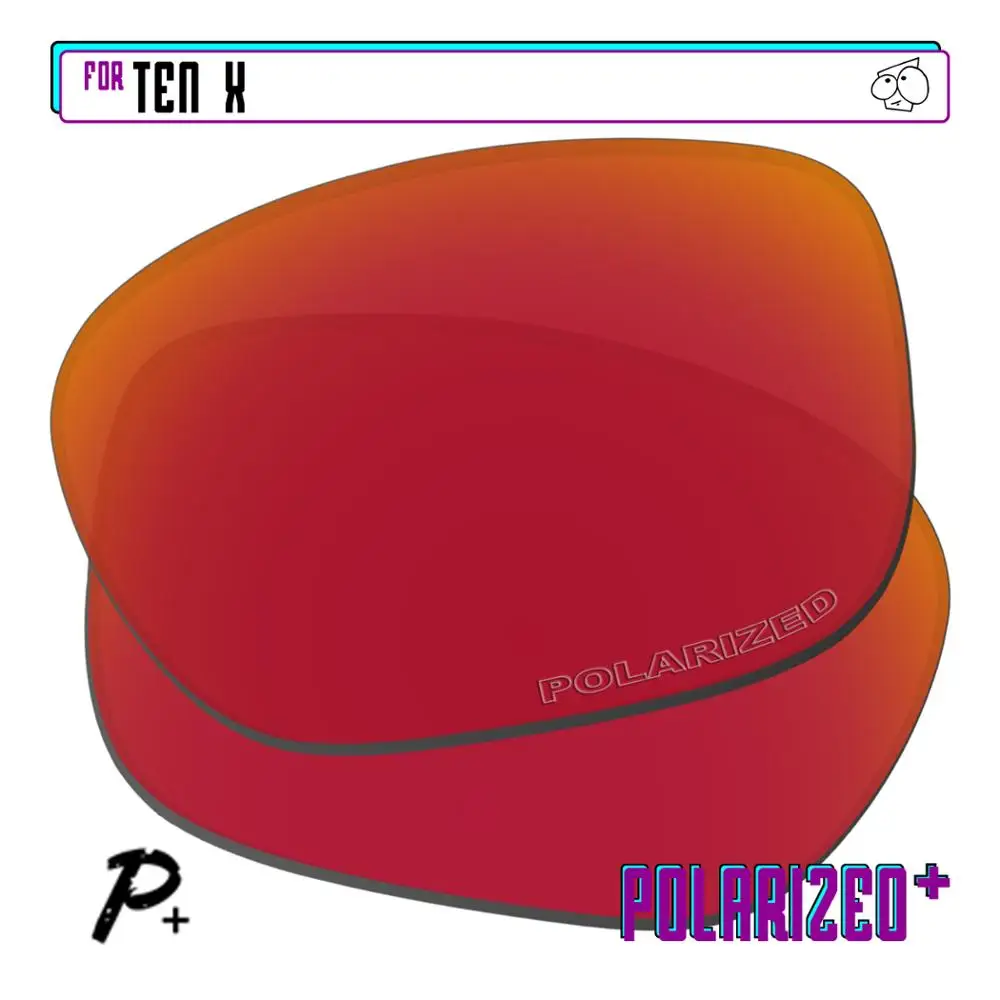

Поляризованные Сменные линзы EZReplace для солнцезащитных очков Oakley Ten X-Red P Plus