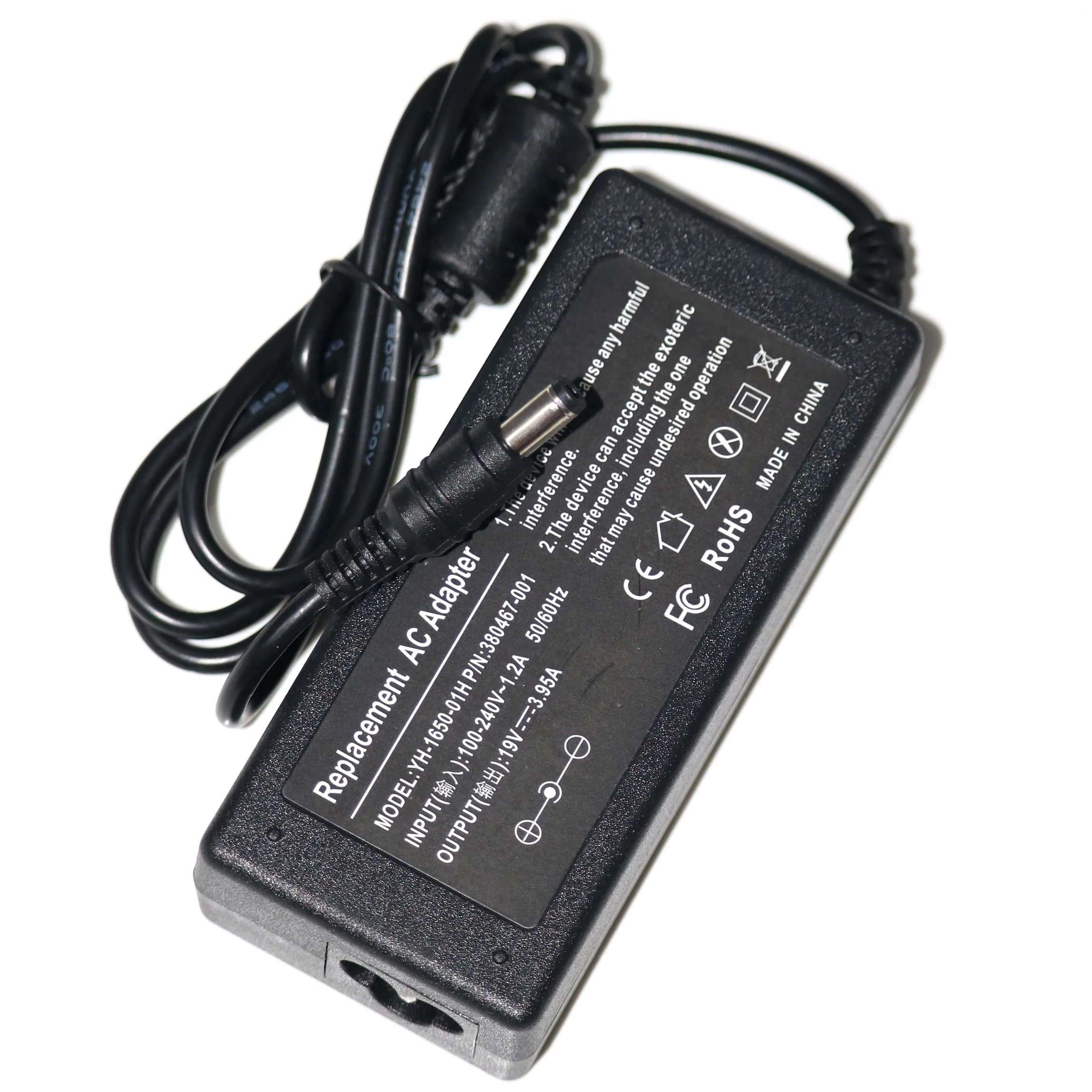 

75W 19V 3.95A AC adapter power charger for Toshiba satellite L300 L 305 L305D L350 355 L505D L505-S6959 PA-1750–04 PA3468E-1AC3