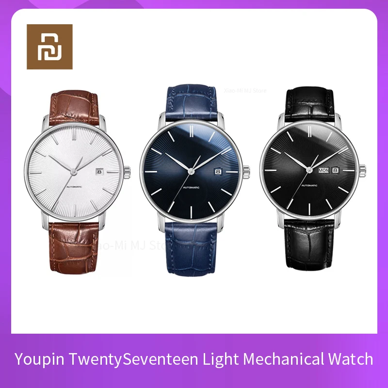 Новейший оригинальный светильник Youpin TwentySeventeen механические часы с сапфировым