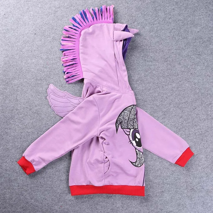 Весенняя Одежда для девочек «My Little Pony», толстовки с капюшоном, куртки, детская верхняя одежда с персонажами из мультфильмов мой детские платья, детские платья, Толстовка для маленьких девочек пальто "синдерелла"