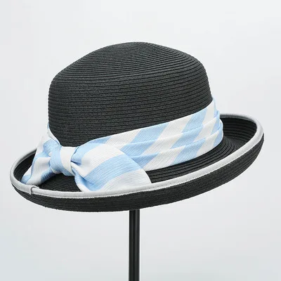 

2021 New Summer Banana Hat Outdoor Beach Sun Hat Tide Bow Ladies Sun Hat