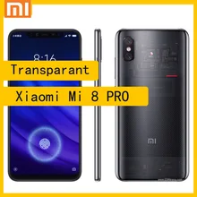 Xiaomi Mi 8 PRO smartphone Snapdragon 845 Android mobile phone fingerprint charging 18W 1080 x 2248 refurbished