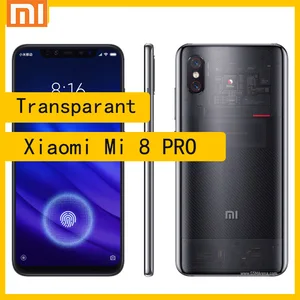 xiaomi mi 8 pro smartphone snapdragon 845 android mobile phone fingerprint charging 18w 1080 x 2248 refurbished free global shipping
