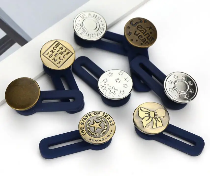 5 шт./лот регулируемые разборные выдвижные джинсы удлинитель талии металлические