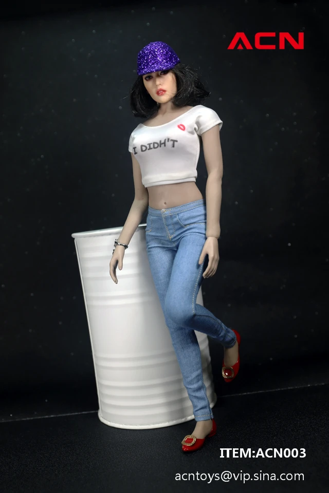 ACNTOYS ACN003 масштаб 1/6 Женская девушка женщина женские узкие джинсовые брюки