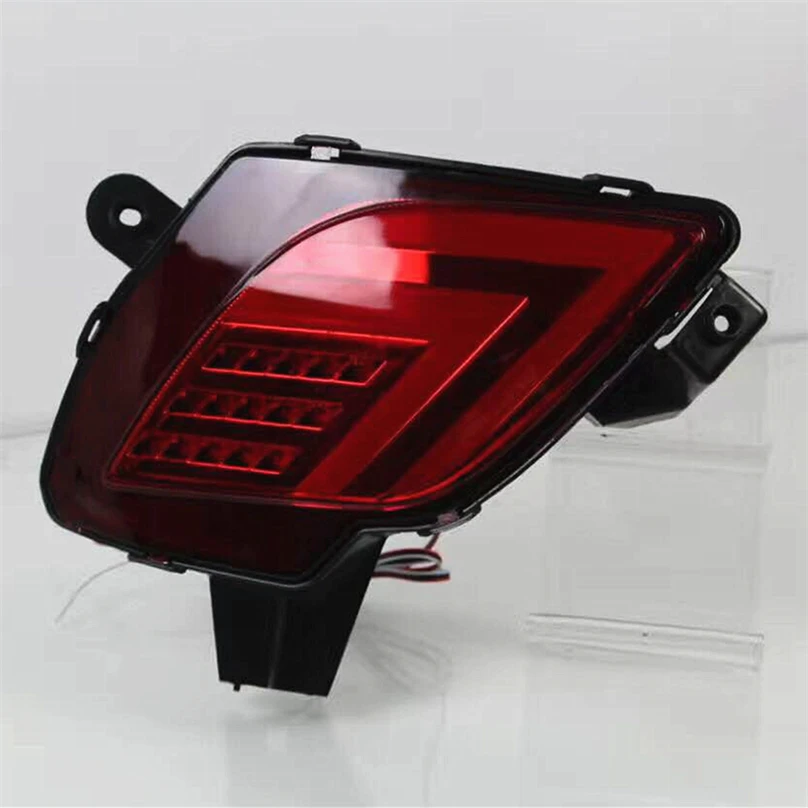 CSGJMY 2PCS LED Reflector For Mazda CX-5 CX5 2013 2014 2015 2016 Car Tail Light Rear Bumper Fog Lamp Brake | Автомобили и