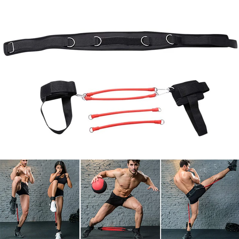 

New Fine Resistance Training Straps Rope Bounce Force Trainer Band Fitness Leg Strength XD88