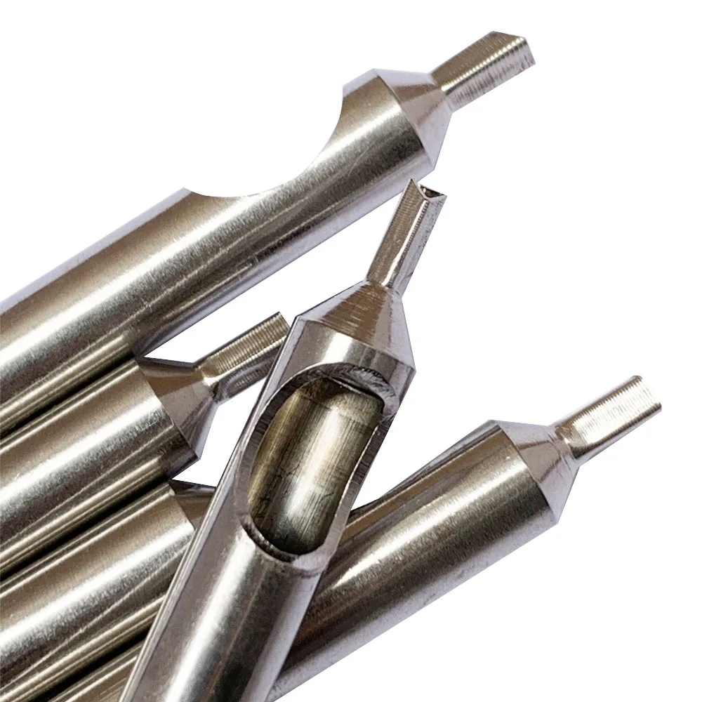 5 шт. набор длинных наконечников для тату из нержавеющей стали|Наборы татуажа| |