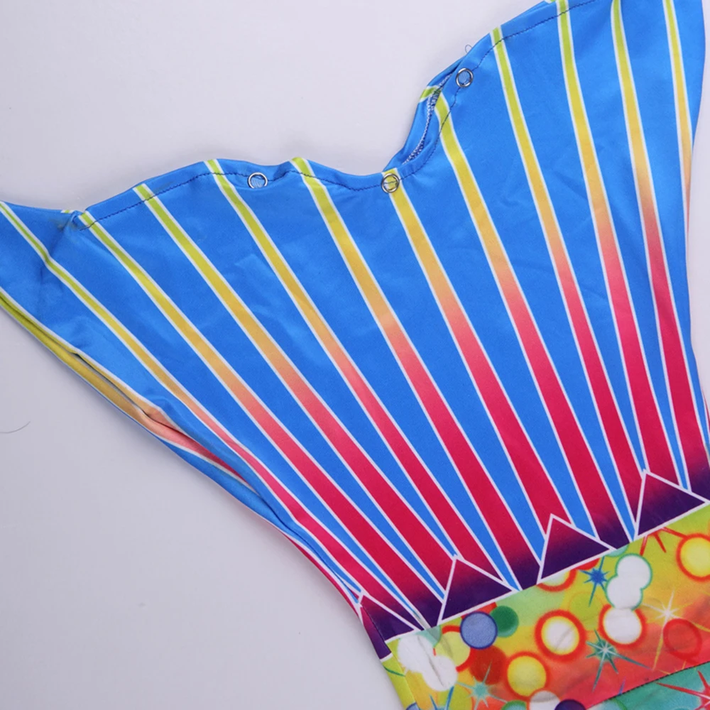 

zeemeerminstaart costume girl bikini dress suit kids cosplay suit swimming beach mermaid tail halloween