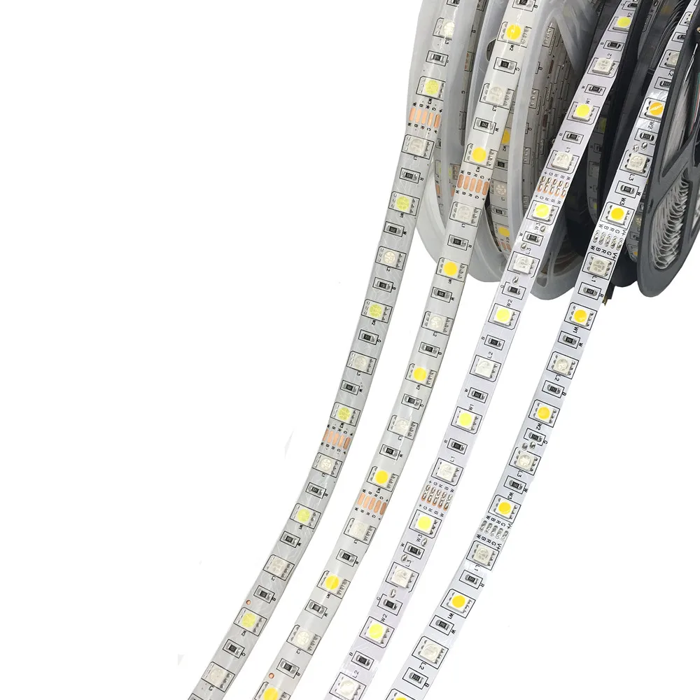12 В 5050 Светодиодная лента RGB / RGBW /RGBWW сенсорный экран Цвет сменный гибкий