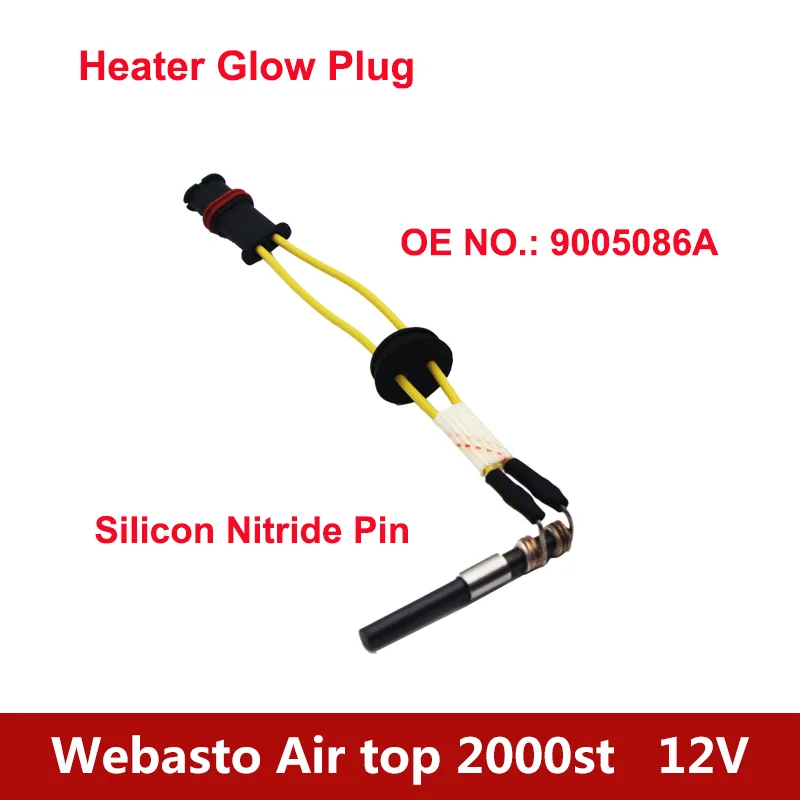 

9005086A 12V Car Auto Truck Parking Heater Ceramic Glow Plug for Webasto Air top 2000ST 12V High Performance Heater