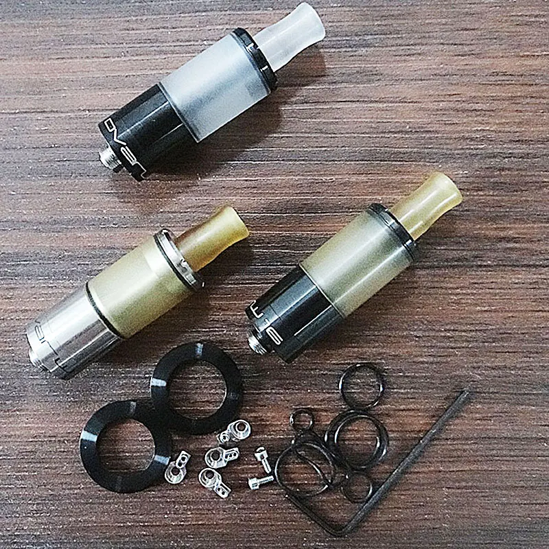 

Dvarw 16 RTA dvarw mtl rta 316 SS Rebuildable 2ml Tank Top oiling RTA 16mm Airflow Single Coil vape atomizer for 510 mech mods