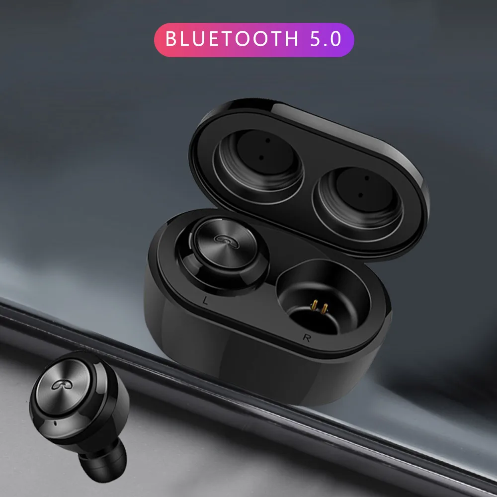 KISSCASE, оригинальная Беспроводная бинауральная bluetooth-гарнитура 5,0, автоматическое подключение, HIFI, длительное время ожидания, быстрое зарядное устройство, спортивные наушники, мода